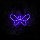 Large Butterfly Neon Light