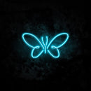 Large Butterfly Neon Light