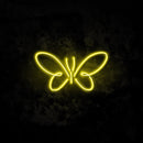 Large Butterfly Neon Light