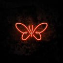 Large Butterfly Neon Light