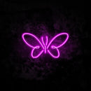Large Butterfly Neon Light