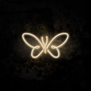 Large Butterfly Neon Light