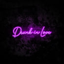Drunk in love neon sign