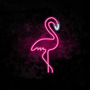 Flamingo neon sign