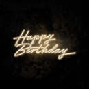 Happy Birthday neon sign
