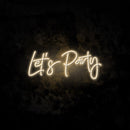 Lets Party Neon Sign