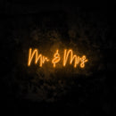 Mr & Mrs Neon Sign