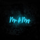 Mr & Mrs Neon Sign