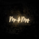 Mr & Mrs Neon Sign