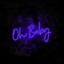 Oh Baby Neon Sign