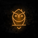 Owl Neon Sign