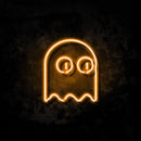 Packman Ghost Neon Sign