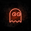 Packman Ghost Neon Sign