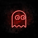 Packman Ghost Neon Sign