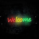 Welcome Neon Sign